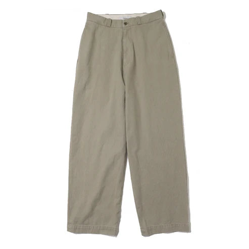marka 25SS US.ARMY CHINO TROUSERS ORGANIC COTTON GABARDINE